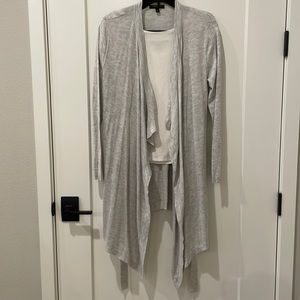 NWOT Banana Republic waterfall cardigan Small
